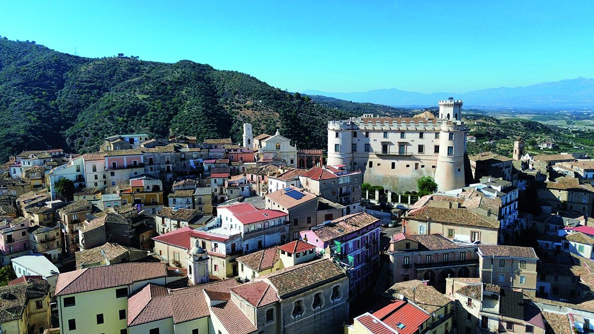 Il Castello Ducale visto dall’alto